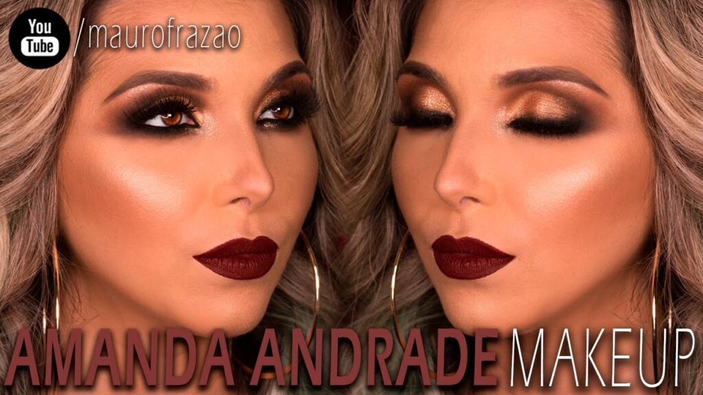 ESPECIAL MAURO FRAZÃO MAQUIA AMANDA ANDRADE | MAKEUP GLAM TUTORIAL @MAUROFRAZAO