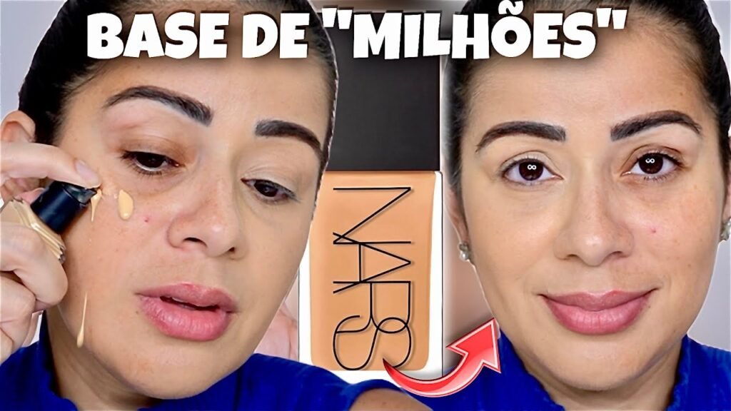 TESTEI a BASE QUERIDINHA do momento | NARS Light Reflecting