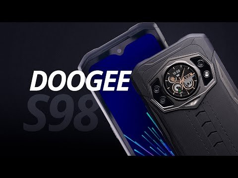 Doogee S98, o celular MAIS ESTRANHO de 2022 (com relógio atrás e tudo) [Análise/Review]