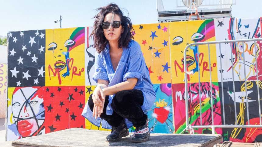 Quando a “artista da rua” Rita Wainer pintou a rainha do pop Madonna