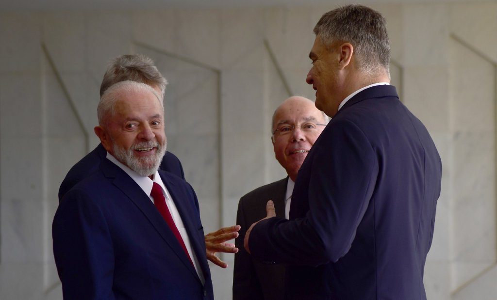Lula defende ‘renovada ambição’ para novas contribuições na área climática, em encontro com presidente da Croácia