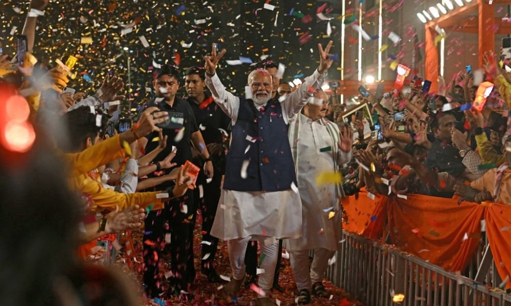 Modi vence eleições e vai para terceiro mandato na Índia: ‘Avançaremos com energia renovada’