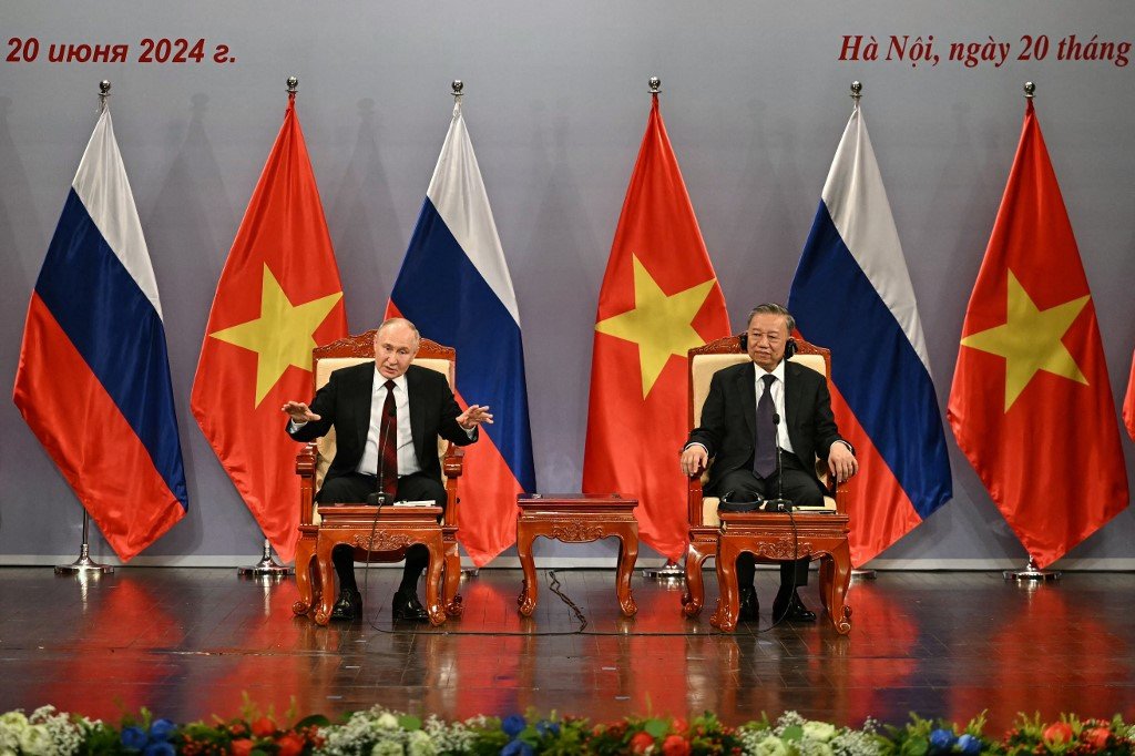 Putin chega ao Vietnã após visita e acordo com a Coreia do Norte