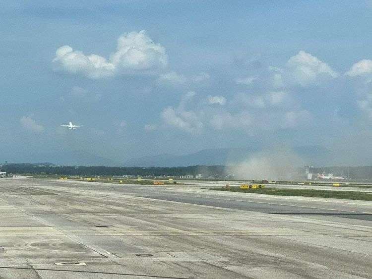 Avião da Latam com destino a Guarulhos bate cauda em decolagem e voo é cancelado