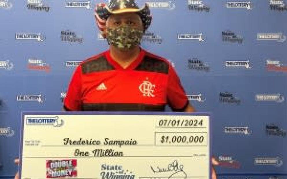Brasileiro ganha prêmio milionário na loteria nos EUA