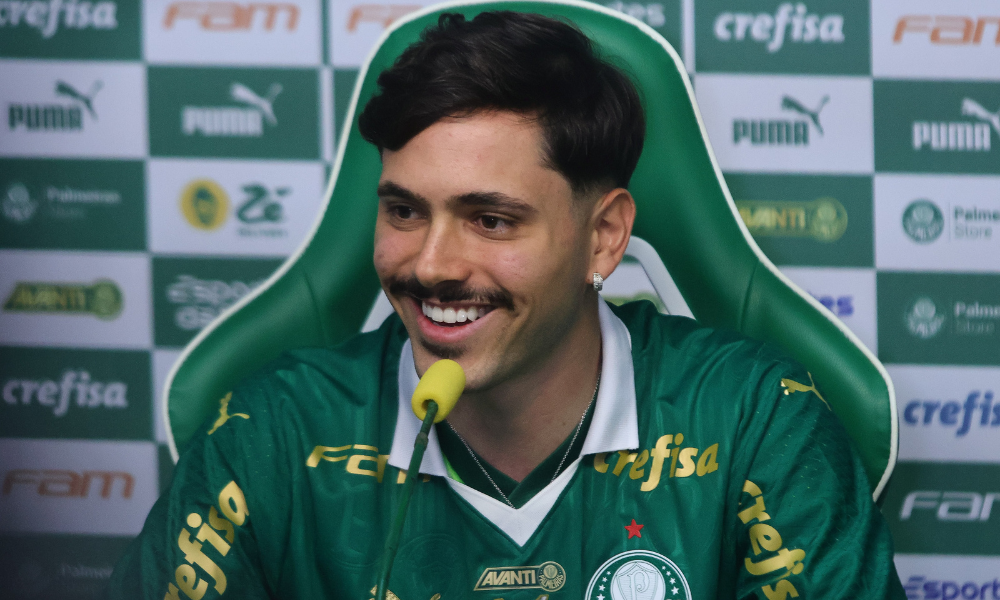 Maurício é apresentado, destaca estrutura do Palmeiras e promete ‘fome’ por títulos