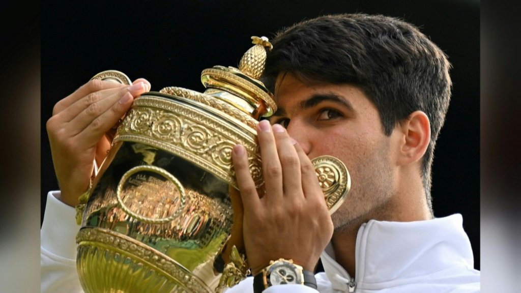 Tênis: veja como ficou o top 5 da ATP após vitória de Alcaraz em Wimbledon